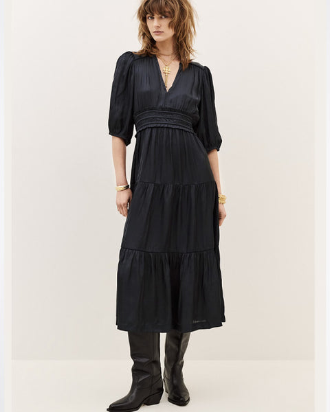 Cleli Dress Blue Ink
