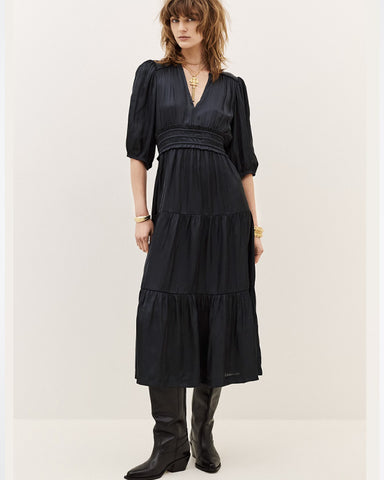 Cleli Dress Blue Ink
