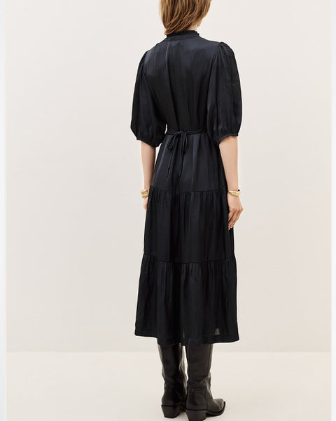 Cleli Dress Blue Ink