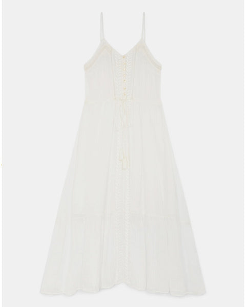 Clover Dress White