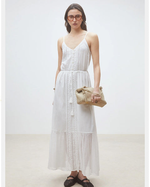 Clover Dress White