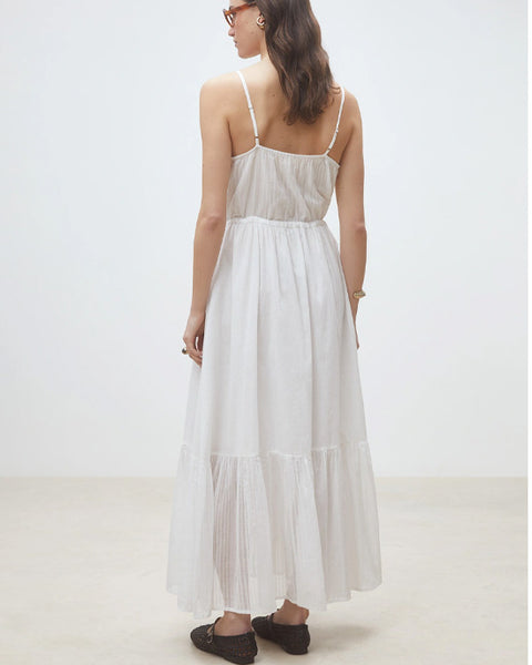 Clover Dress White