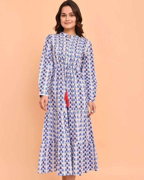 Corfu Dress Maxton Blue
