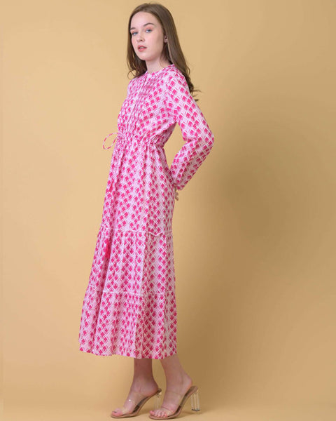 Corfu Dress Maxton Pink