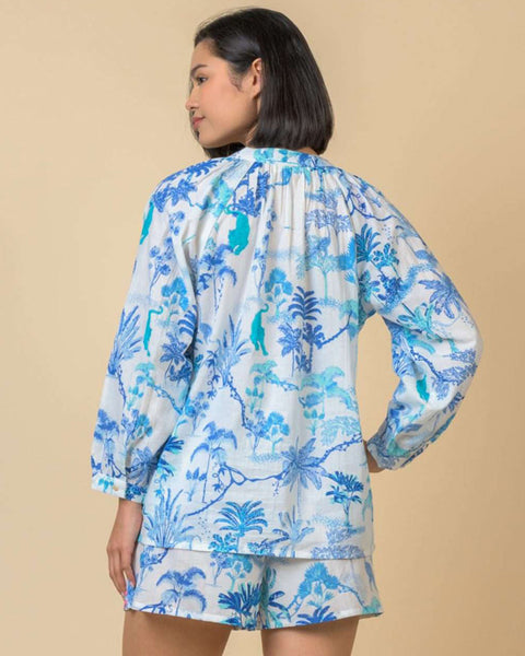 Cosmo Co-Ord Toile Blue - shopatstocks