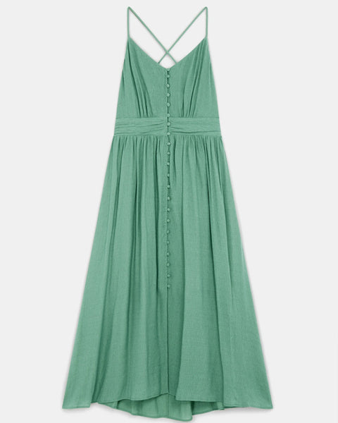 Crest Dress Green