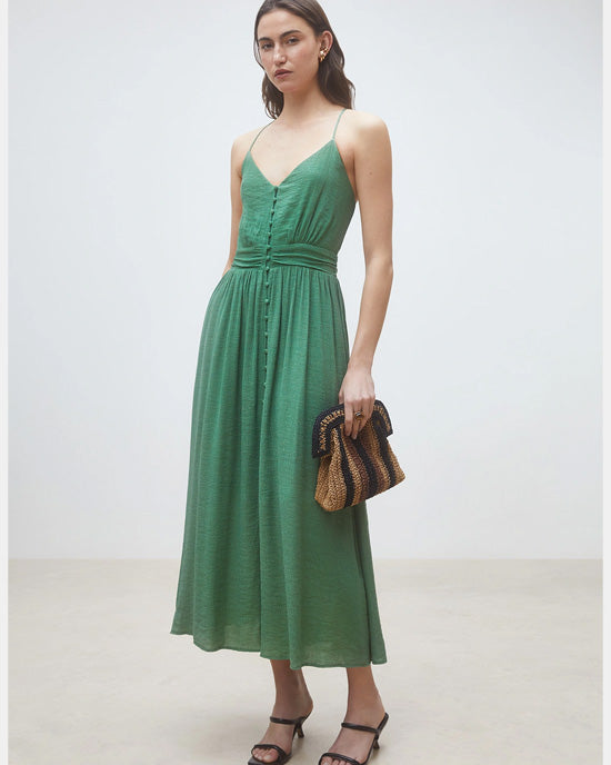 Crest Dress Green
