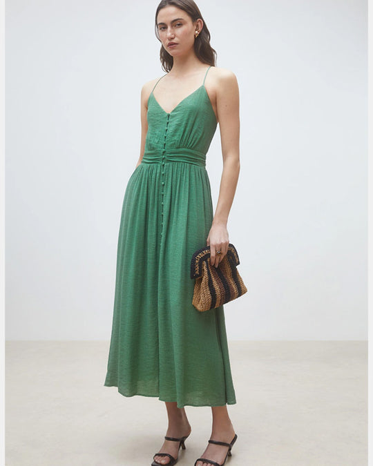 Crest Dress Green