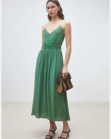 Crest Dress Green