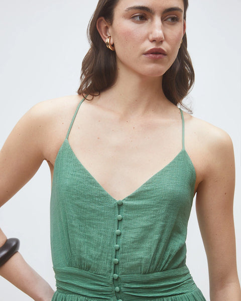 Crest Dress Green
