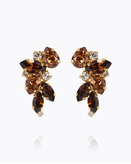 Demi Earrings ReCreated Topaz Combo