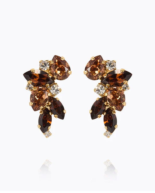 Demi Earrings ReCreated Topaz Combo