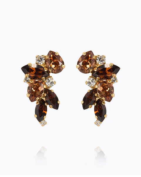 Demi Earrings ReCreated Topaz Combo