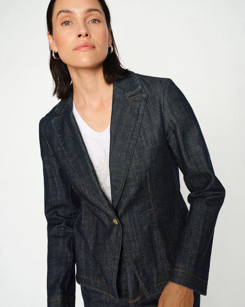 Diane Nippon Blazer Dark Blue