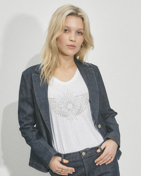 Diane Nippon Blazer Dark Blue