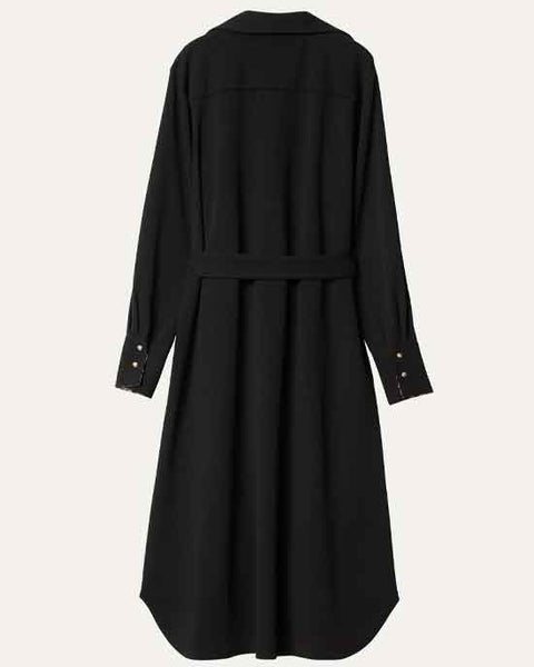 Donna Crepe Dress Black