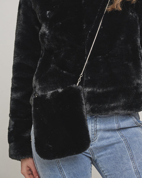 Doxy Small Faux Fur Bag