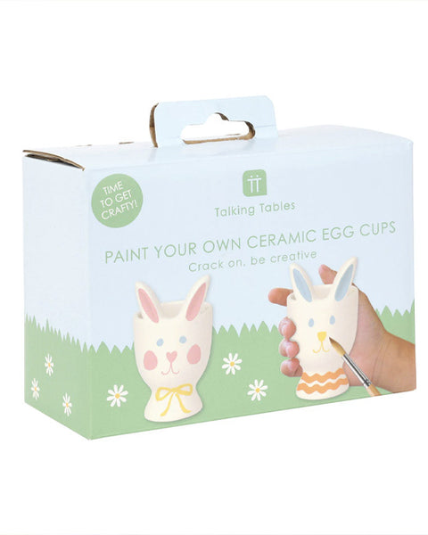 PAINT YOUR OWN CERAMIC EGG CUP 2PK