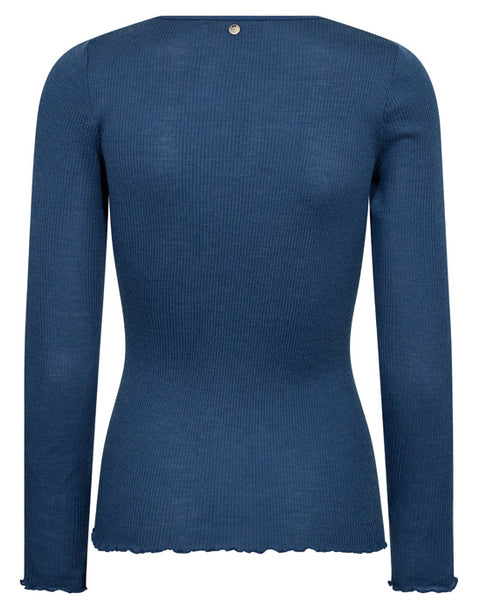 Elaine O-LS Seamless Tee Ensign Blue
