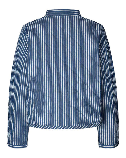 Emilia Jacket Stripe Blue/White