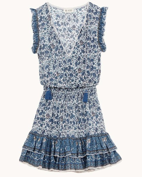 Esti Print Sundress Blue - shopatstocks