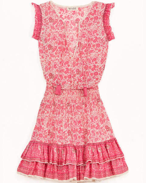 Esti Print Sundress Pink - shopatstocks