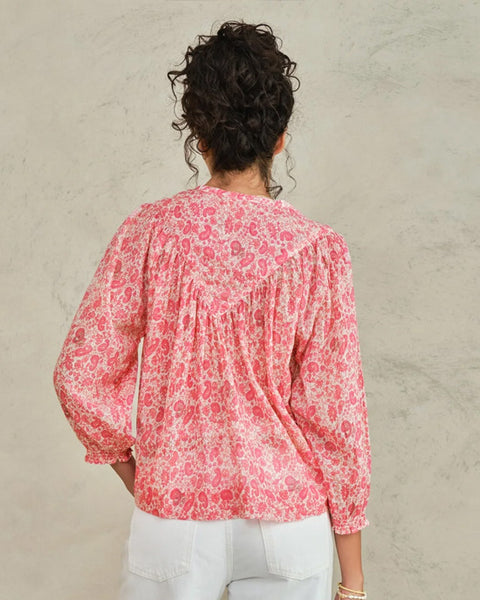 Esti Print Top Pink - shopatstocks