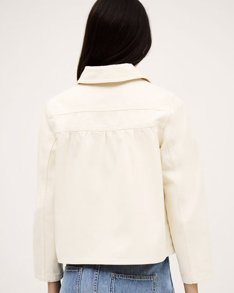 Etiny Denim Jacket Ecru