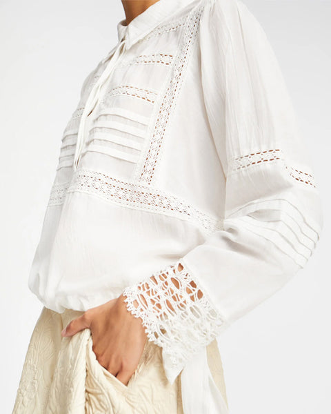 Ferdie Blouse White