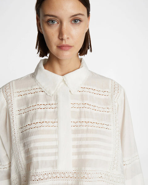 Ferdie Blouse White