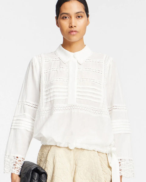 Ferdie Blouse White