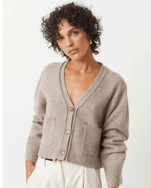 Galiega Cardigan Taupe