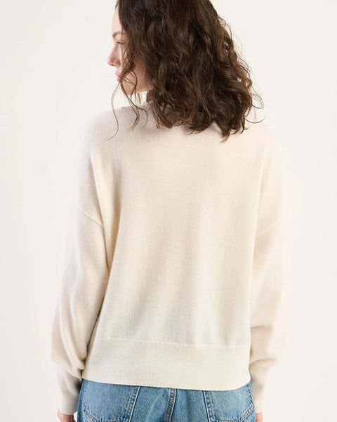 Grammy Cashmere Cardigan Milk