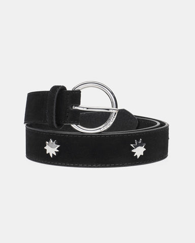 Hammered Star Belt Black