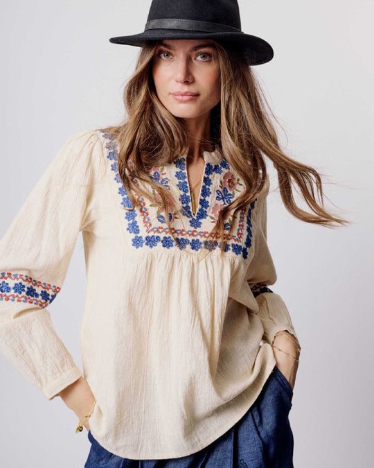 Hanne Blouse Fog