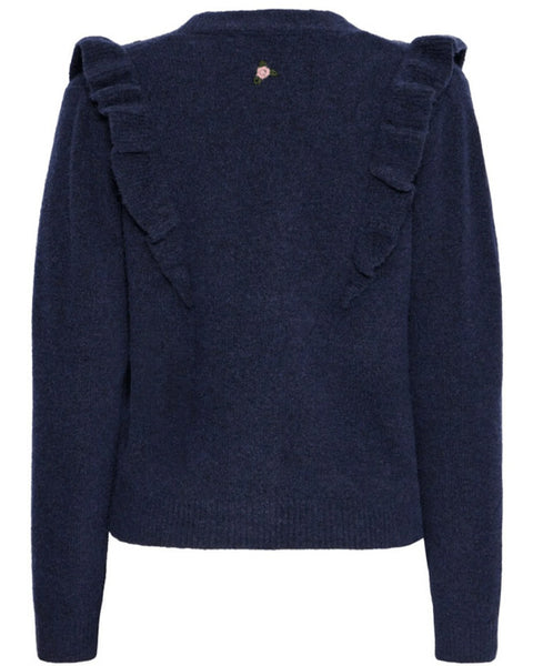 Irmorris Cardigan Maritime Blue