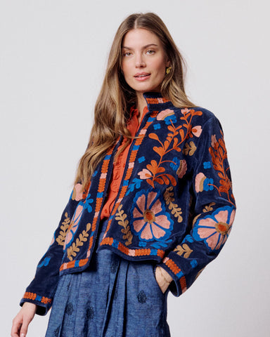 Jo Jacket Evening Blue