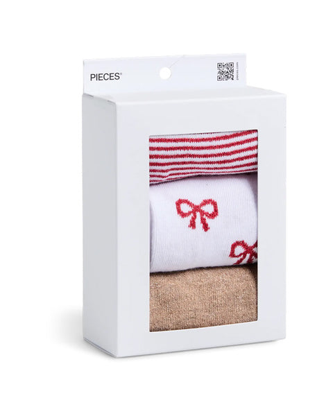Jopi Xmas Glitter Socks 3-Pack Box