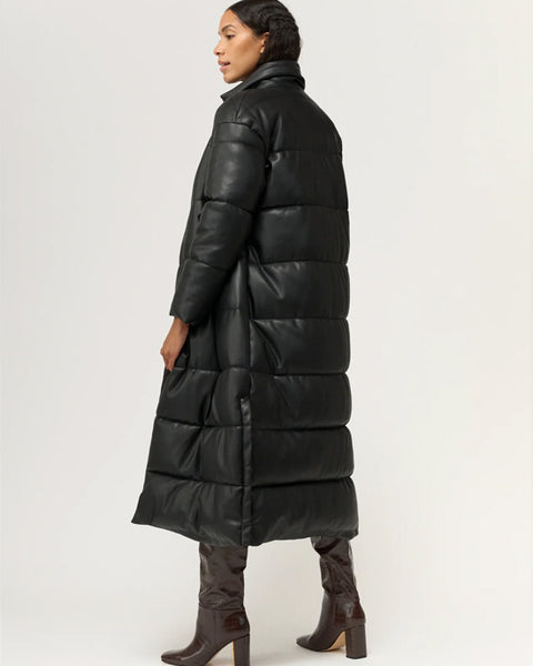 Jules Faux Down Coat Black