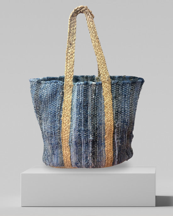 Jute Bag Blue