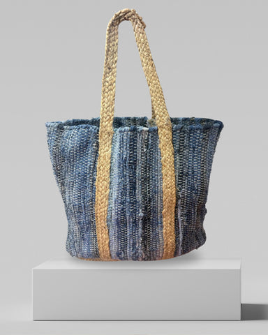 Jute Bag Blue