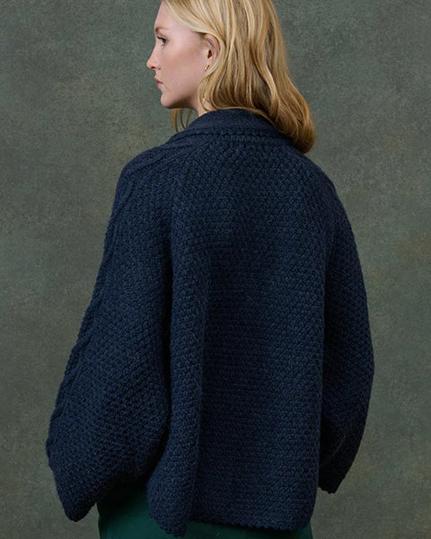 Khellane Marine Blue Cardigan