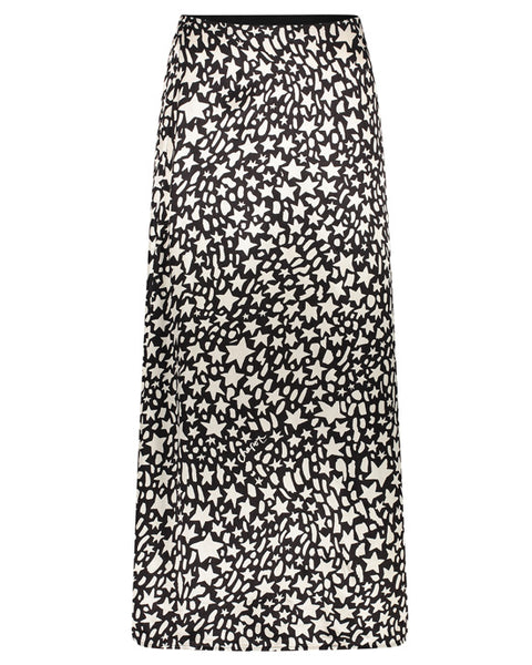 Laurie Skirt Black/Creme Brulee Star