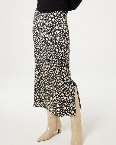 Laurie Skirt Black/Creme Brulee Star