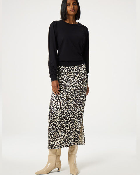 Laurie Skirt Black/Creme Brulee Star