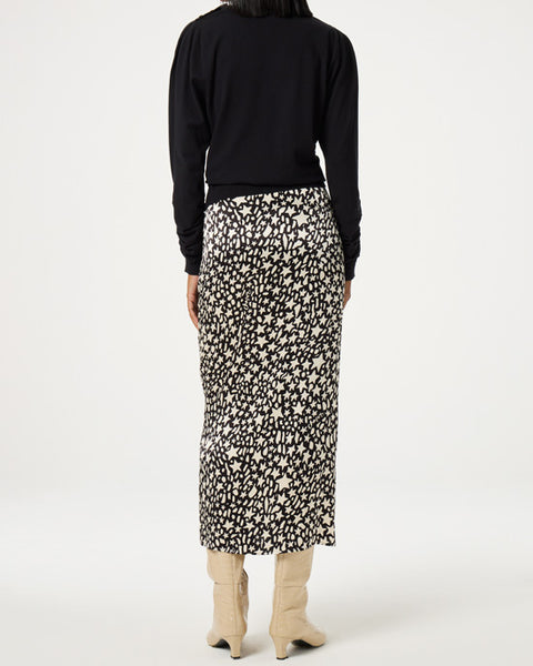 Laurie Skirt Black/Creme Brulee Star