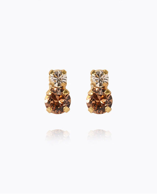 Leah Earrings Gold ReC TOPAZ COMBO