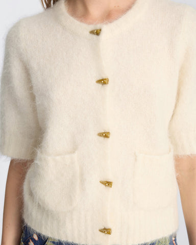 Locca Cardigan Ivory