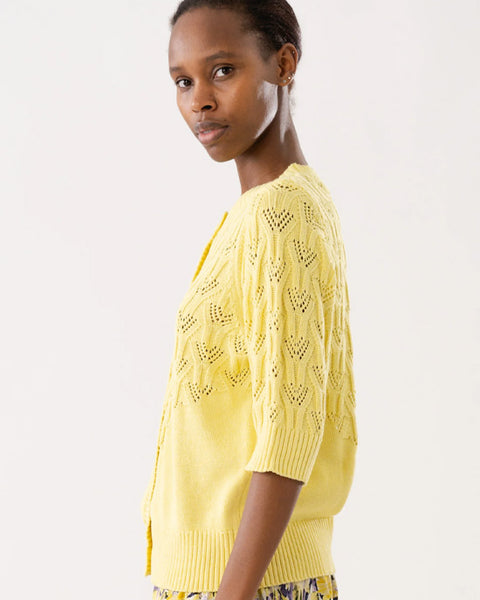 Mala Cardigan Yellow