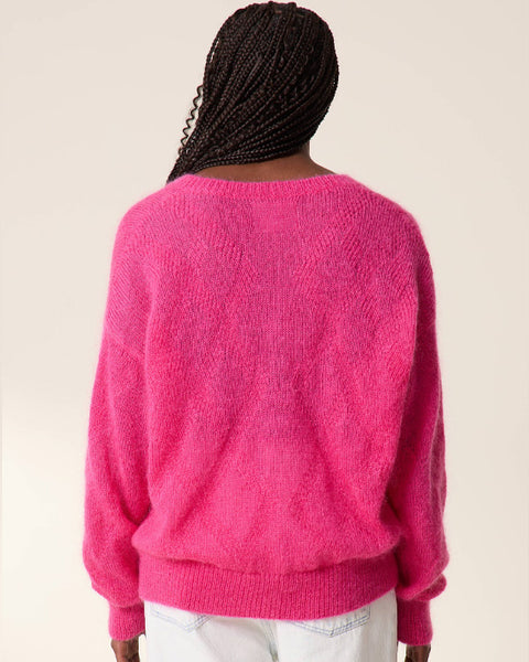 Malili V Neck sweater Pink